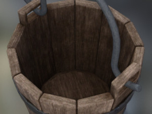 Medieval Bucket Modello 3D