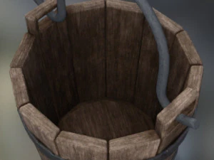 Medieval Bucket 3D Model