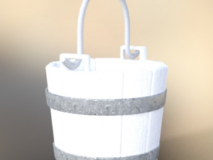 Medieval Bucket Modello 3D