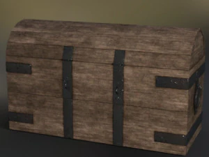 가슴 중세 오래 된 3D 모델