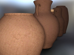 Jars pack 3D Model