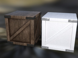 Crates 3D Model