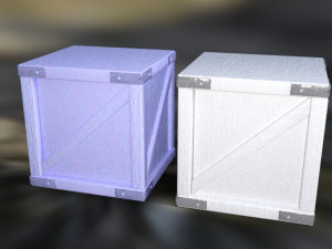 Crates 3D Model