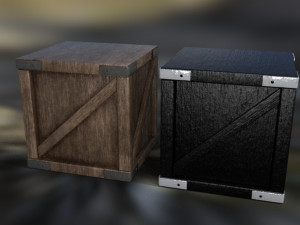 Crates 3D Model