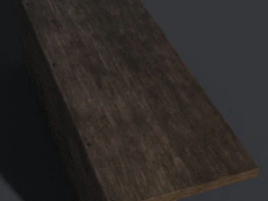 Shelf medieval old decor 3D Model