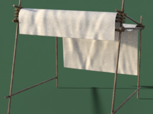 Tent medieval 3D Модель