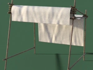 Tent medieval 3D Model