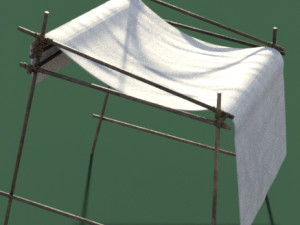 Tent medieval Model 3D