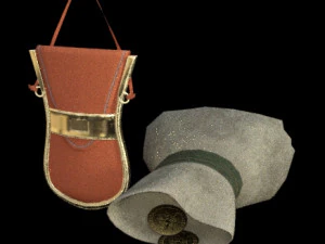 Viking pack props medieval 3D Model
