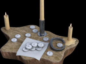 Viking pack props medieval 3D Model
