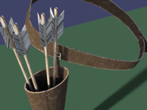 Viking pack props medieval 3D Model