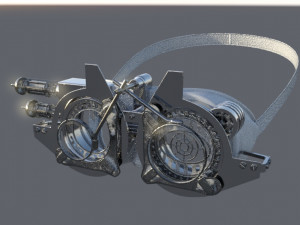 Googles steampunk sci fi 3D Model