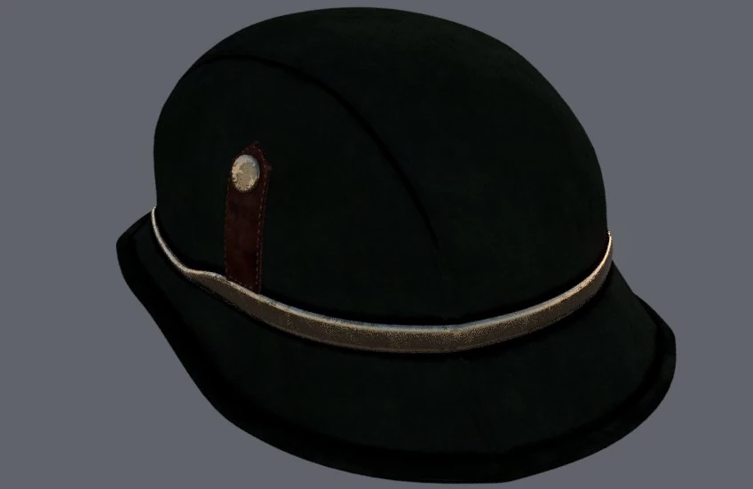 Hat old 3D Model .c4d .max .obj .3ds .fbx .stl .blend