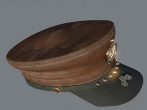 Czapka stara Model 3D