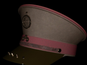 Hat military old 3D Model