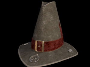 Hat historic old Modelo 3D