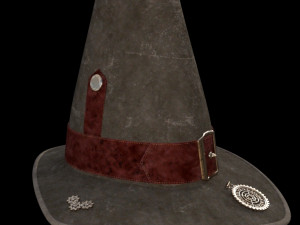 Hat historic old 3D 模型