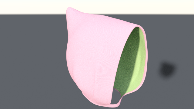 Fae caps unissex 3D Model .c4d .max .obj .3ds .fbx .stl .blend 