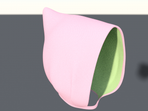 Fae caps unissex Modelo 3D