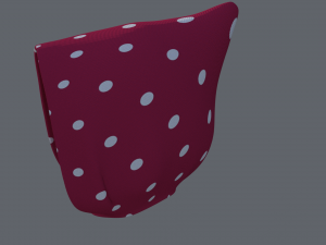 Fae caps unissex 3D Model