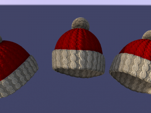 Xmas Hat collection 3D मॉडल