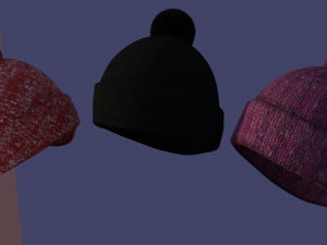 Xmas Hat collection 3D मॉडल