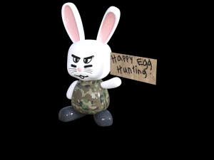 Rabbit Easter 3D-Modell