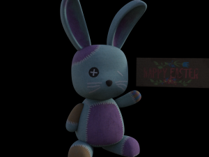 Bunny easter signal 3D-Modell