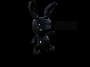 Bunny easter chocolate 3D Model