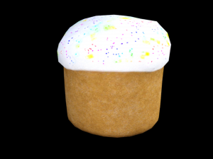 Cake easter 3D Model