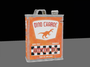 Motor oil retro tint can 3D Модель