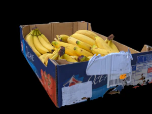 Cassetta di banane Modello 3D