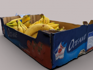 Bananas crate Modelo 3D