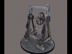 Splitter wood 3D 模型