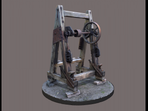 Splitter wood 3D 模型
