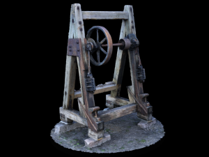 Splitter wood 3D 模型