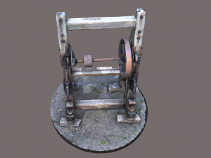 Splitter wood 3D 模型