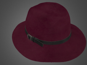 Red hat fashion 3D Model
