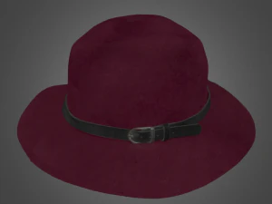 Red hat fashion 3D Model