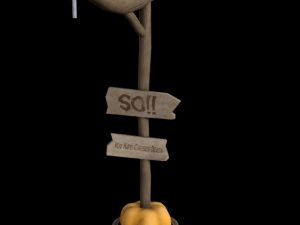 Lantern decor halloween signal 3Dモデル