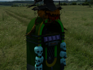 Jukebox Halloween 3D Model