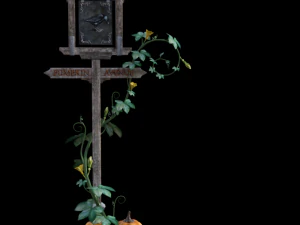 Jalan Halloween Model 3D