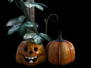 Avenue Halloween 3D Model