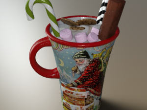 ChristmasMugs Xmas pack 3D 모델