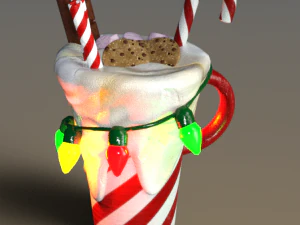 ChristmasMugs Xmas pack 3D Model