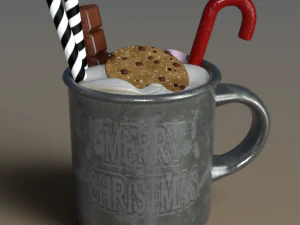 ChristmasMugs Xmas pack 3D Model