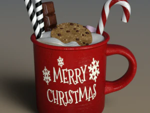 ChristmasMugs Xmas pack 3D Model
