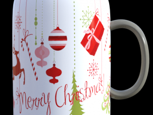 ChristmasMug Xmas Modelo 3D