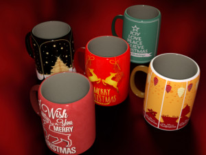 ChristmasMug Xmas Modello 3D