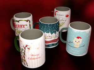 ChristmasMug Xmas Modello 3D